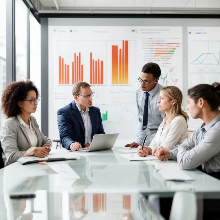 Teilnehmer beim Wirtschaftsworkshop